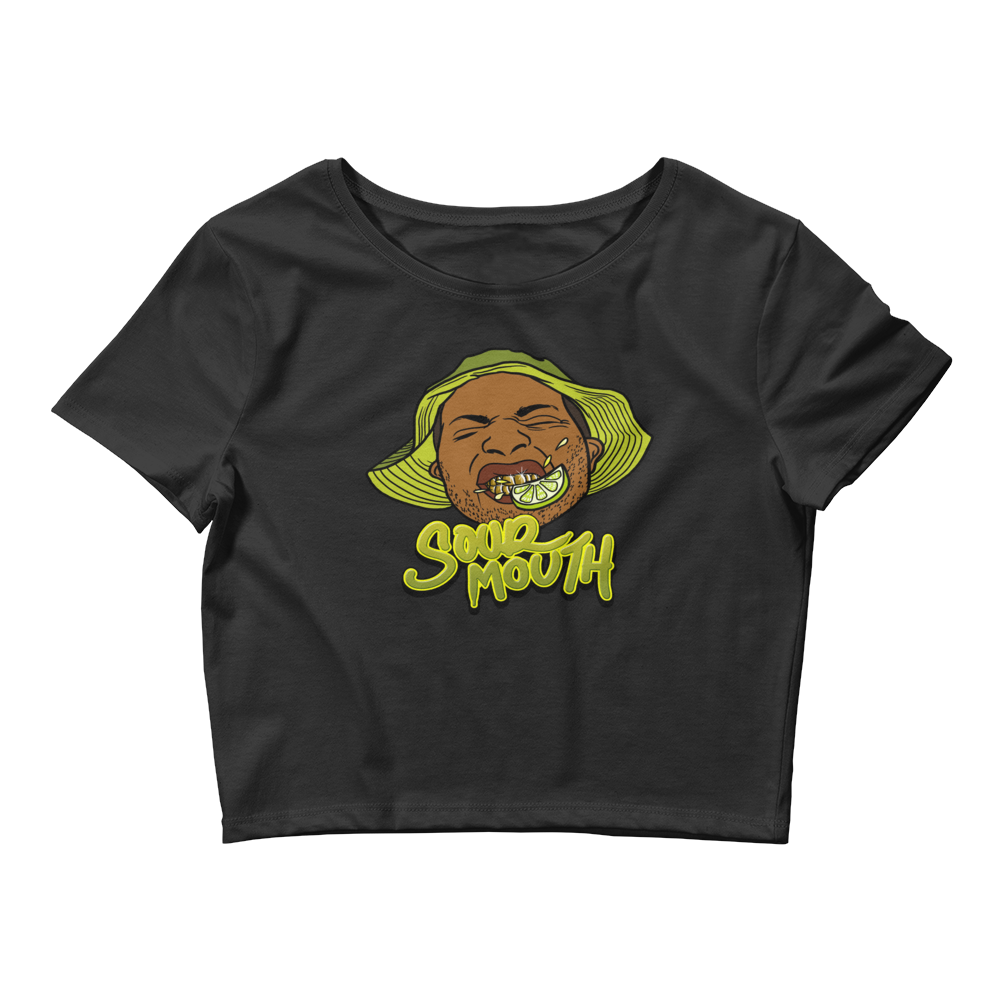 Sour Mouth Logo Women’s Crop Tee