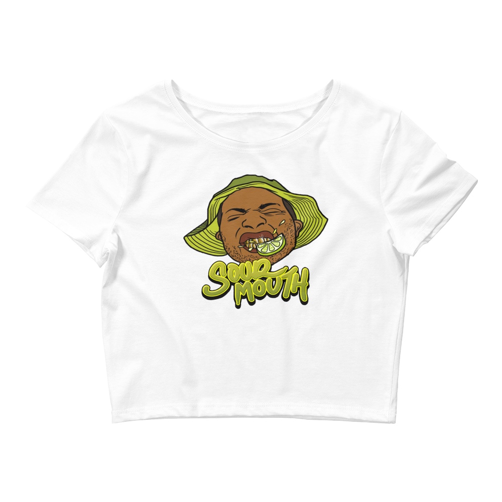 Sour Mouth Logo Women’s Crop Tee